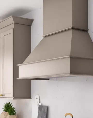 Signature hood cover side detail