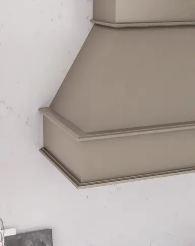 Signature hood cover front detail
