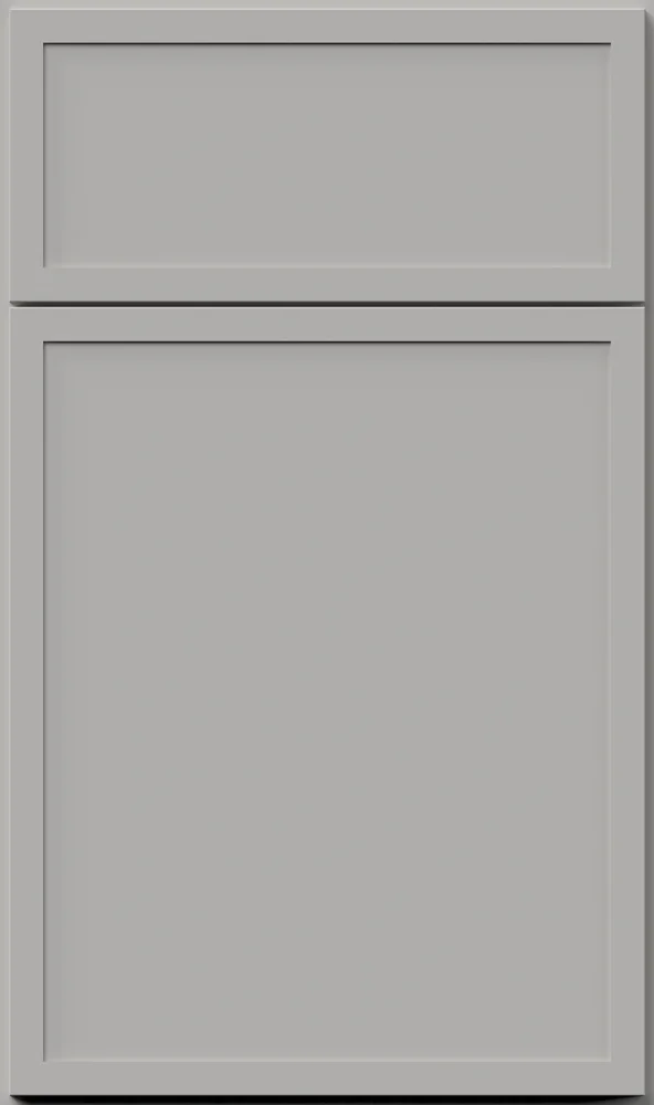 Gray Slim Shaker cabinet door