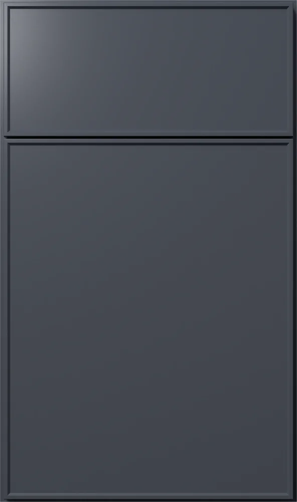 Navy Thin Shaker cabinet door