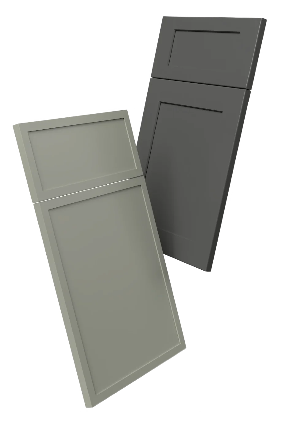 Shaker cabinet door samples