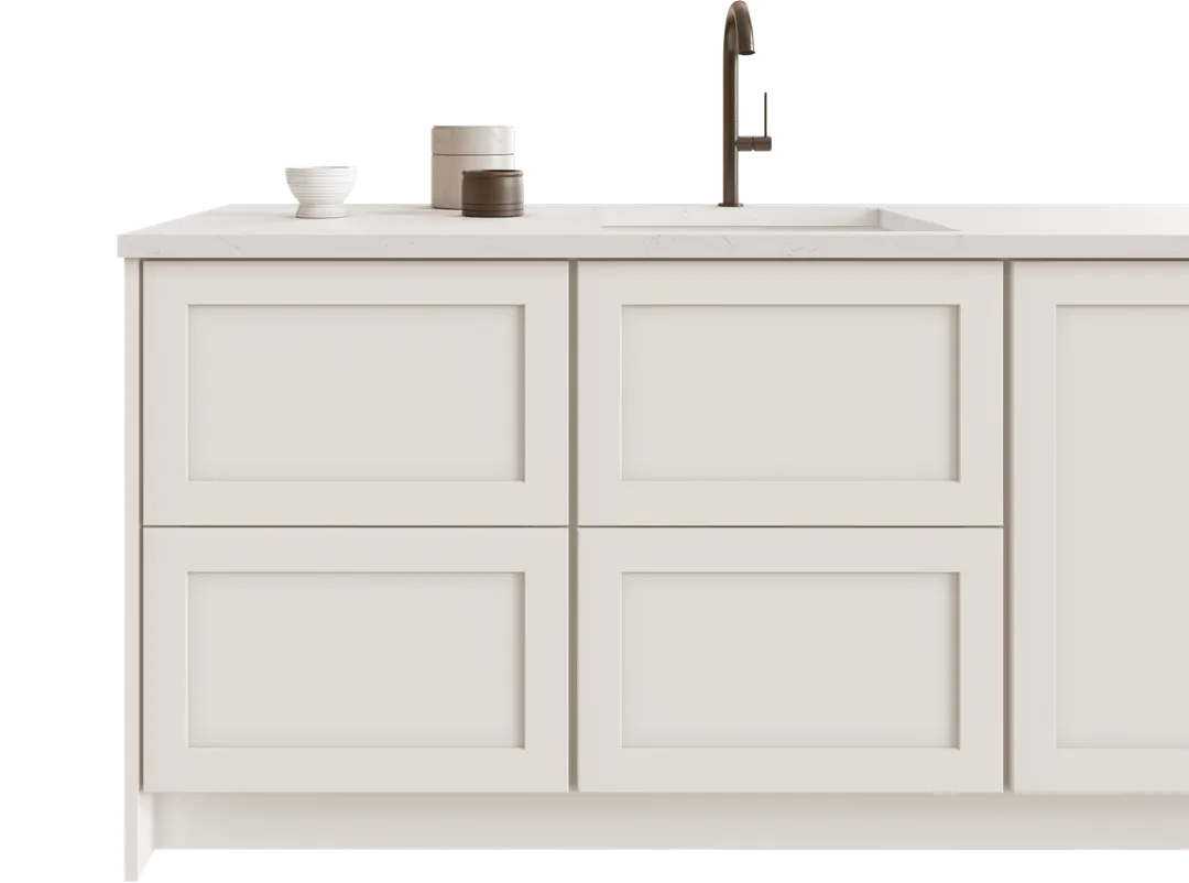 White Shaker in warm light