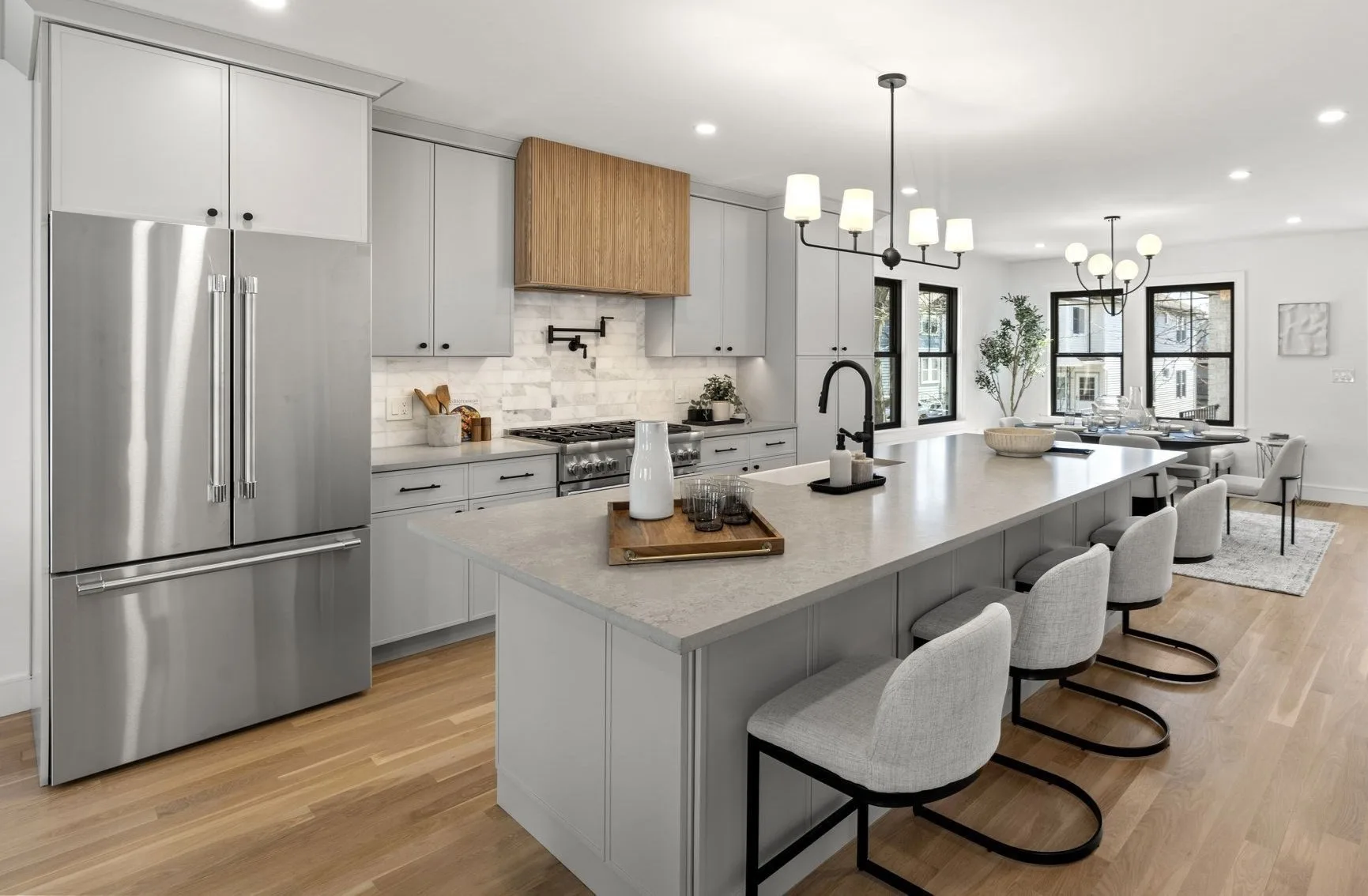 Fairfax St, Somerville kitchen